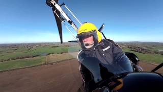 Gyrocopter Revalidation Flight Test  Full Flight with Commentary [upl. by Pelligrini715]