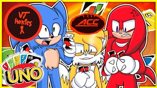 CHILL OUT KNUCKLES EliHokies reacted to Team Movie Sonic Plays Uno [upl. by Yraht]