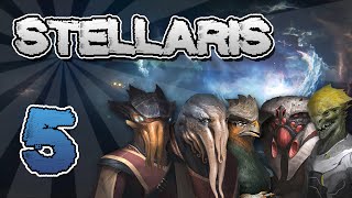 STELLARIS gameplay español  1080  5 NUEVAS RAZAS COMUNICACIONES  PARADOX KraoESP [upl. by Nabalas308]