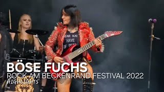 BÖSE FUCHS LIVE Rock am Beckenrand Festival 2022  Highlights [upl. by Eycats]