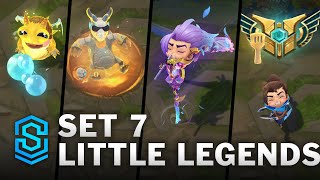 Set 7 Dragonlands  Poggles Burno Choncc The Wise Chibi Yasuo  Dragonmancer amp Egg Sprite [upl. by Eittod]