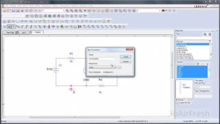 Design and simulate a basic DC circuit using PSpice [upl. by Sillad]