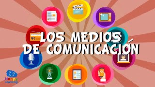 LOS MEDIOS DE COMUNICACIÓN  Videos Educativos para Niños [upl. by Heppman447]