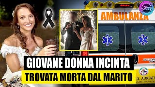 DONNA INCINTA TROVATA MORTA DAL MARITO ALESSIA SI ERA SPOSATA DA POCO [upl. by Lehacim]