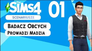 The SimS 4  Scenariusze  01  Badacz obcych cz1 [upl. by Tse]