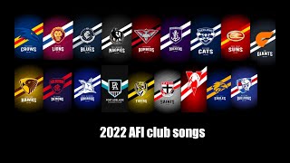 AFL theme songs [upl. by Anirt]