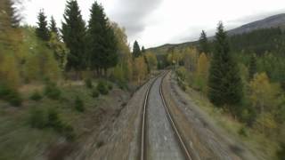 Cab Ride on Nordland line railway fall 02 [upl. by Stepha971]