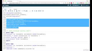 Deploying and scoring models indatabase with SAS® Scoring Accelerator for Teradata [upl. by Eneluqcaj]