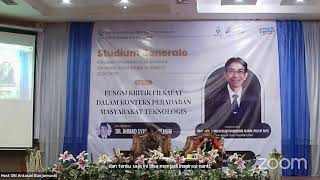 Live  Studium Generale Fakultas Ushuluddin amp Humaniora [upl. by Nannie]