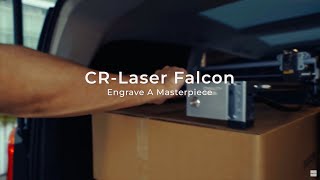 Creality 10W CRLaser Falcon Engrave a Masterpiece [upl. by Olbap879]