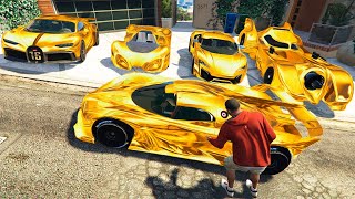 ROBANDO TODOS los SUPER COCHES de GTA 5 [upl. by Clerk]