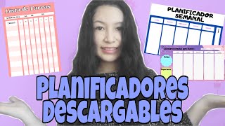 PLANIFICADORES DESCARGABLES 🗂️GRATIS 2021 Selene León🦁 [upl. by Gonzalo]