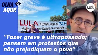 Greve de servidor público só pune um grupo o povo que depende do serviço diz Reinaldo Azevedo [upl. by Charleton]