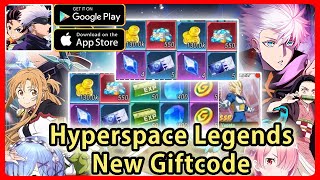 How to redeem code Hyperspace Legends amp All 4 giftcode  I test Vegetas power [upl. by Betteann]