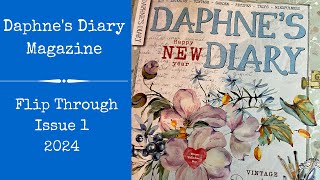 Daphnes Diary Magazine Issue 1 2024 Flip Through [upl. by Stacey]