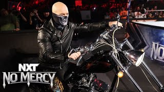 Baron Corbin rides to the ring in badass entrance NXT No Mercy 2023 highlights [upl. by Durnan91]