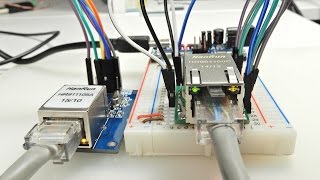 Ethernet для МК W5500 и ENC28J60 MQTT [upl. by Aenea]