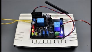 How to Make Full Automatic 12V UPS for InternetWiFi Router V10 [upl. by Kinemod400]