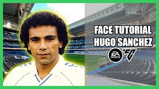 EA FC 24  COMO HACER A HUGO SANCHEZ  REAL MADRID  EN FC 24  FACE TUTORIAL [upl. by Ayhtin]