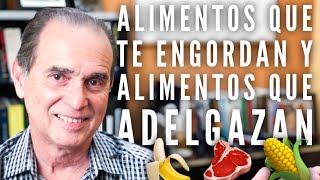 Episodio 34 Alimentos Que Te Engordan Y Alimentos Que Adelgazan [upl. by Morocco416]