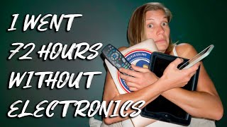 72 HOURS WITHOUT ELECTRONICS  Katee Sackhoff unplugged [upl. by Aras]