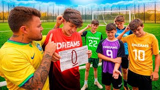 CHEGOU O BOLETIM DA ESCOLA DOS MENINOS DO MEU TIME DE FUTEBOL [upl. by Negem]