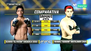 FFC 69 ÁLVARO VACACELA vs SHAMIL MUTALIMOV  Fusion Fighting Championship Argentina 🇦🇷  ESTELARES [upl. by Inaboy]