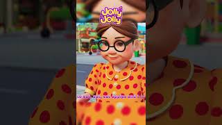 Apples and Bananas  Jolly Jolly Nursery Rhymes amp Kids Songs shorts [upl. by Jumbala]