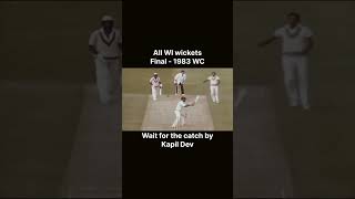 India vs West Indies 1983 Final  Historic World Cup Cricket 1983WorldCup KapilDev historicwin [upl. by Enamart]