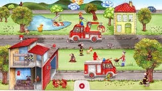 bomberos y policias cuento interactivo del ipad ¡¡¡¡ [upl. by Kenn]