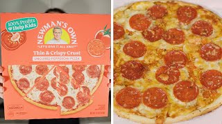 Newmans Own Uncured Pepperoni Pizza Review [upl. by Emiline]