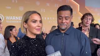 Robbie Magasiva amp Arielle Kebbel on Rescue HISurf Getting Spicier amp Diving into Character Lives [upl. by Floro]