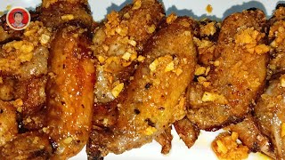 How To Make Butter Garlic Chicken Wings Chicken Wings RecipeCrispy ChickenAirFried Chicken [upl. by Ettennaej]