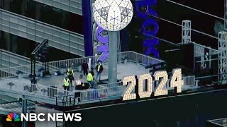 Cities across US preparing for New Year’s Eve celebrations [upl. by Fernald]