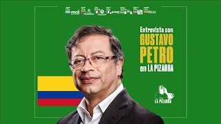 Gustavo Petro quotLa PAZ es REVOLUCIONARIA en Colombiaquot [upl. by Enined]