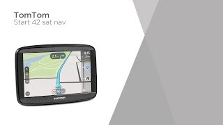 TomTom Start 42 43quot Sat Nav  UK amp ROI Maps  Product Overview  Currys PC World [upl. by Nickolaus707]