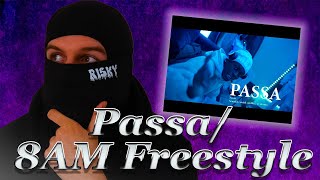 LeoStayTrill  Passa8AM Freestyle Official Music Video REACTION [upl. by Ainessey]