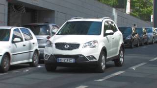 Essai SsangYong Korando eXDI 200 4WD Luxe 2011 [upl. by Akimot]