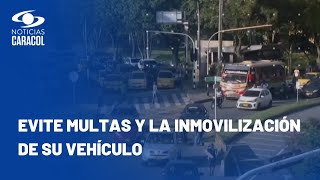 Pico y placa en Medellín rota desde este 5 de febrero ojo a los números y días [upl. by Eillom]