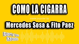 Mercedes Sosa amp Fito Paez  Como La Cigarra Versión Karaoke [upl. by Gati]