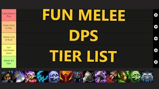 The War Within Most Fun Melee DPS Tier List [upl. by Renfred]