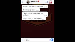 Michela ringrazia che scrive a te anche da ubriaco invece che alla sua ex [upl. by Jansson]