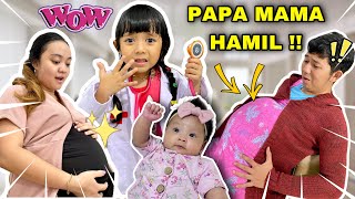 MAMAH HAMIL VS PAPAH HAMIL MELAHIRKAN ADEK LAGI  24 Jam Menjadi Ibu Hamil [upl. by Srevart]