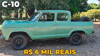 CHEVROLET C10 À VENDA POR APENAS 6 MIL REAIS [upl. by Farmann]