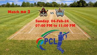 PCL 2024  Match 3  Samurais Vs Titans [upl. by Hands891]