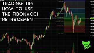 Trading Tip 6 How To Use The Fibonacci Retracement Tool [upl. by Ahseyt568]