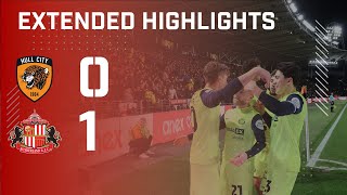 Extended Highlights  Hull City 0  1 Sunderland AFC [upl. by Notac]