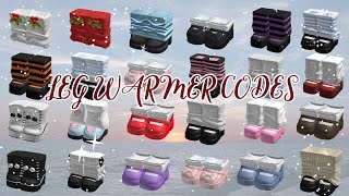 LEG WARMER CODES for bloxburg amp berry avenue roblox aesthetic bloxburg berryavenue [upl. by Waldemar]