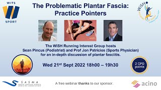 WiSH Webinar The Problematic Plantar Fascia  Practice Pointers [upl. by Barncard]