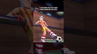 O goleiro fez de tudo para marcar um gol filmes cartoon [upl. by Apple740]